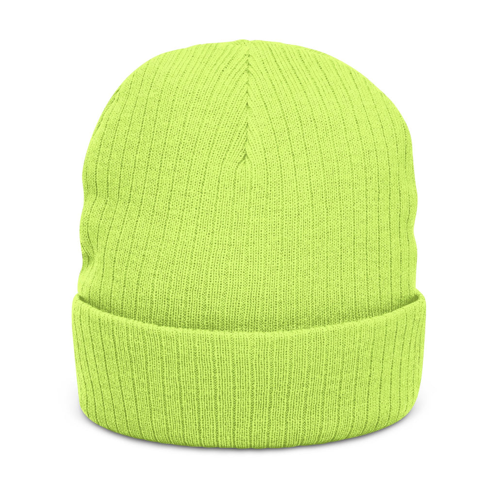 Embroidered 'This Turk' Ribbed Knit Beanie – Cozy Winter Hat for Fans & Gifts