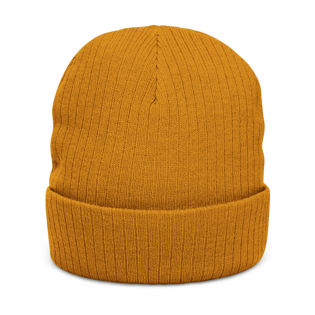 Embroidered 'This Turk' Ribbed Knit Beanie – Cozy Winter Hat for Fans & Gifts