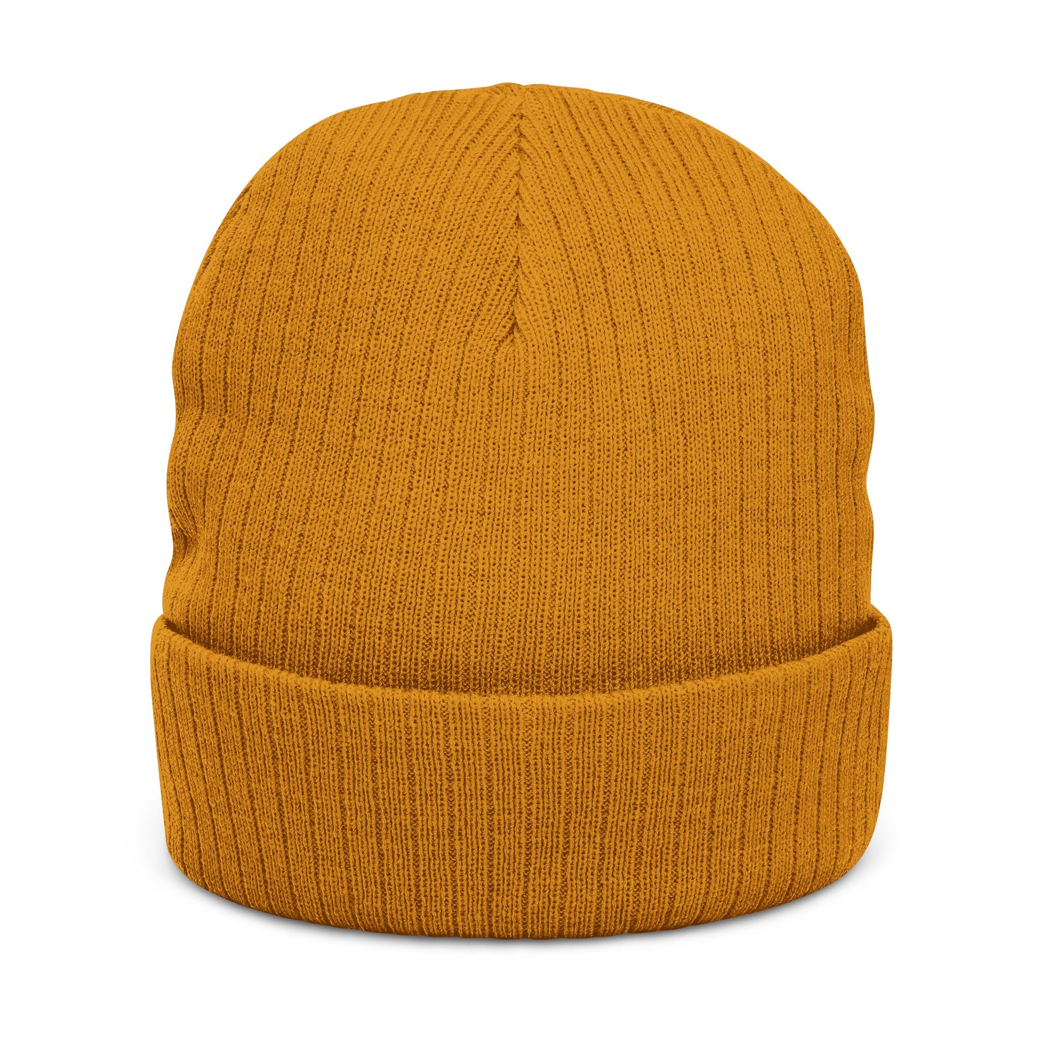 Embroidered 'This Turk' Ribbed Knit Beanie – Cozy Winter Hat for Fans & Gifts