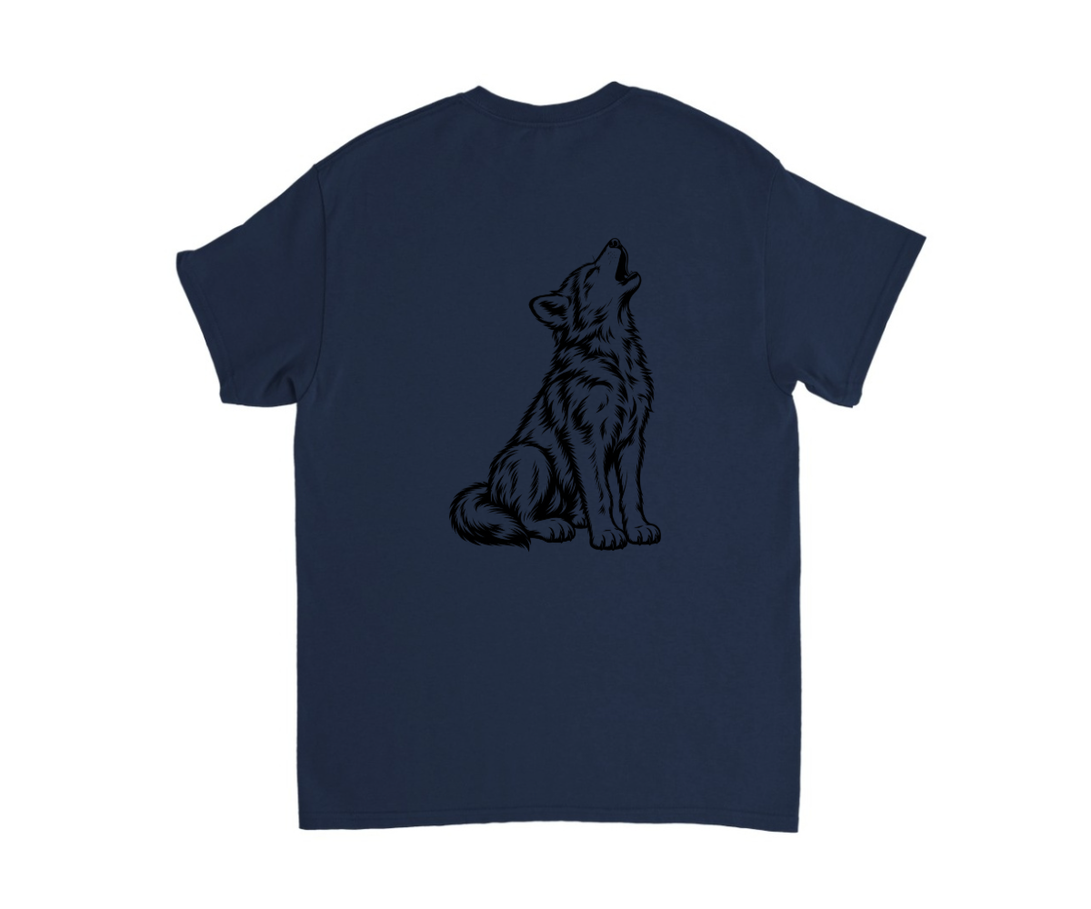 Yavru Bozkurt – Uluyan Kurt Unisex Pamuk Tişört
