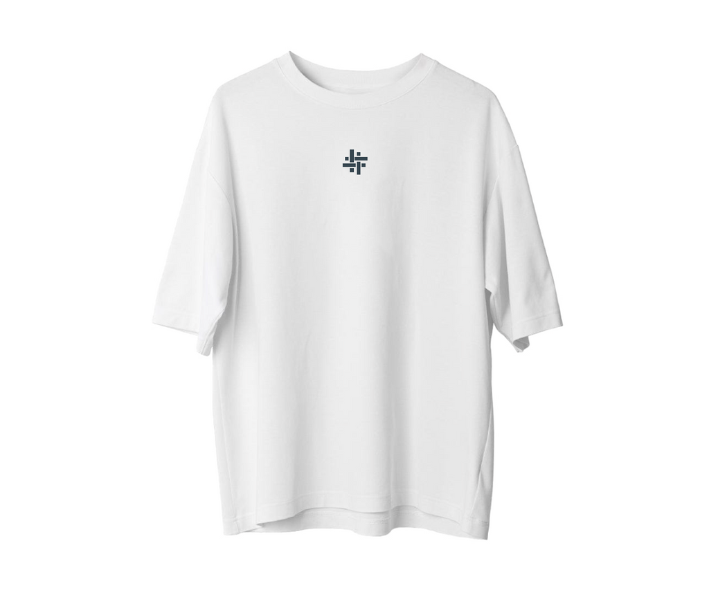 "This Turks" Kırmızı Motifli Oversize Unisex Tişört