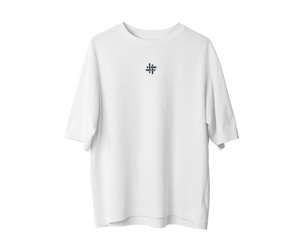 Türkiye Çini Motifli Oversize Unisex Tişört