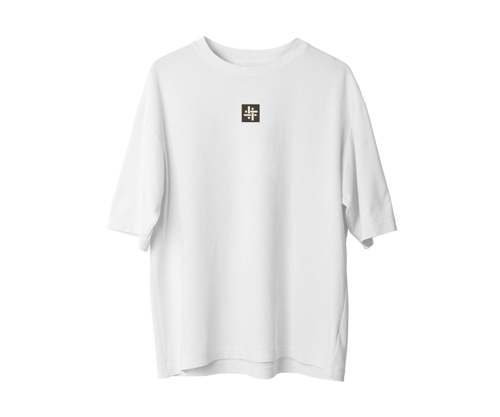 "Selçuklu Mirası" Çift Başlı Kartal ve Kilim Motifli Oversize Unisex Tişört
